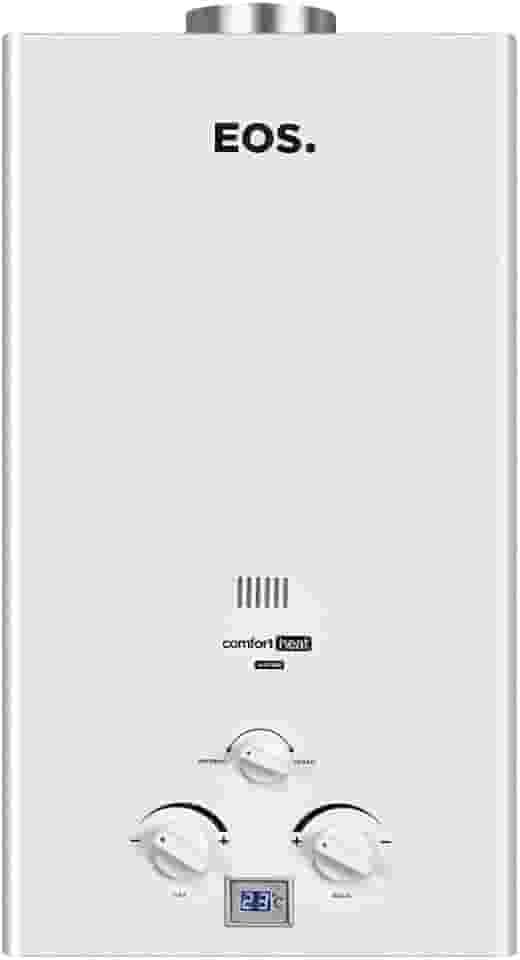 Aquecedor de Água a Gás Eos 16 Litros (gás Natural) Exaustão Natural Branco Eaq160gm-n