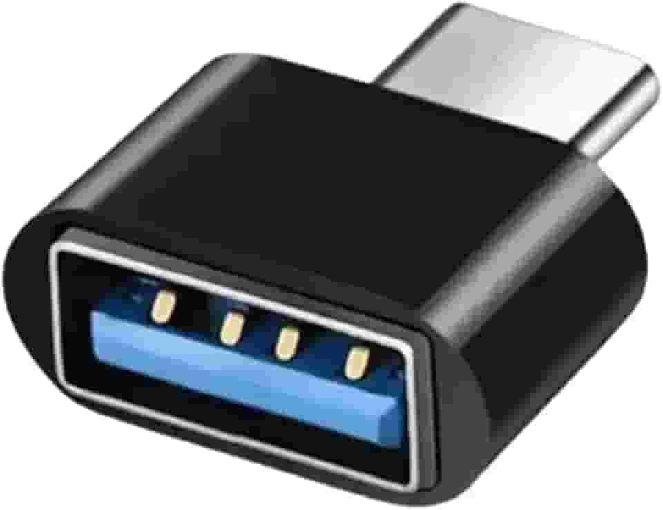 ALCAMARA Adaptador OTG Tipo C 3.1 Macho para USB 3.0 Fêmea – Conversor USB-C de Alta Velocidade para Pen Drive, Teclado, Mouse e Celular