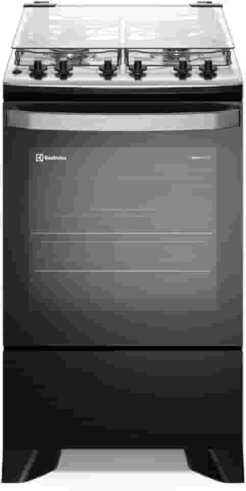 Fogão Electrolux 4 Bocas Experience com VaporBake Preto FE4TP