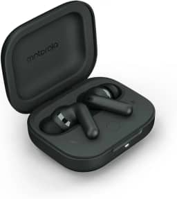 Fone de ouvido Sem Fio Bluetooth Motorola Moto buds+ Sound by Bose Cancelamento de Ruído Ativo - Black