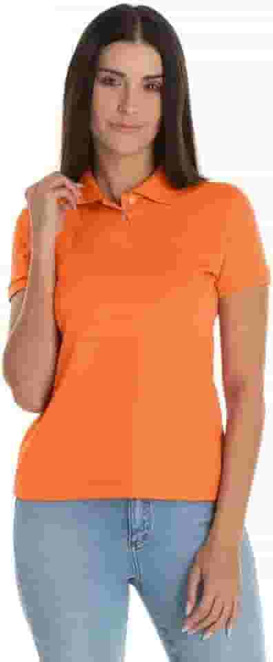 Camisa Polo Piquet Feminina Lisa Gola Polo Loja Mirante