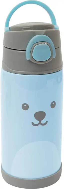 Buba Buba Garrafa Termica Parede Dupla 400 Ml Gumy - Azul Azul Tamanho Único Hora Da Papinha