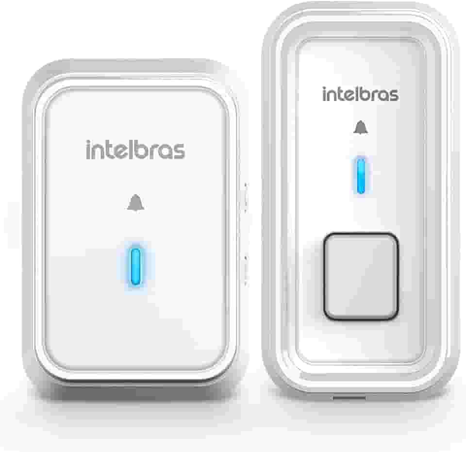Campainha Sem Fio com Bateria Intelbras CIB 101 Branco