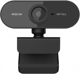 Top 1 Webcam Premium Full HD 1080p com Microfone, USB Plug & Play, Foco Automático – Para PC, Notebook, Zoom, Teams, Meet Skype YouTube Discord e Mais – Ideal para Home Office Reuniões e Videochamadas