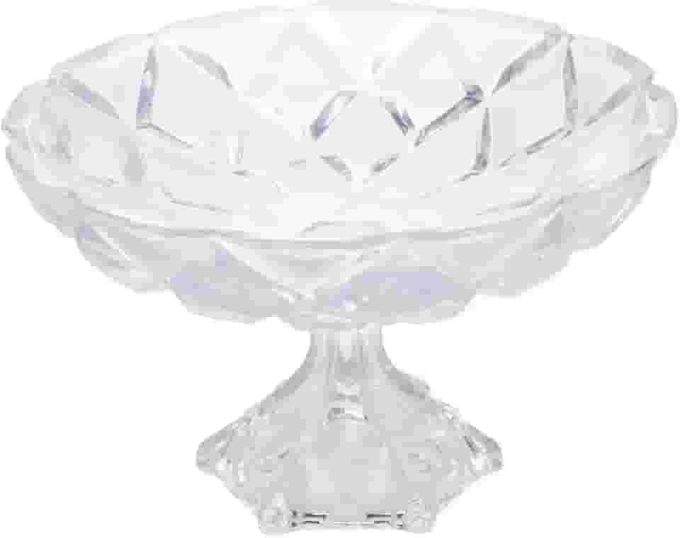 LYOR - Centro de Mesa de Cristal Deli Diamond 32,5cm x 19,5cm