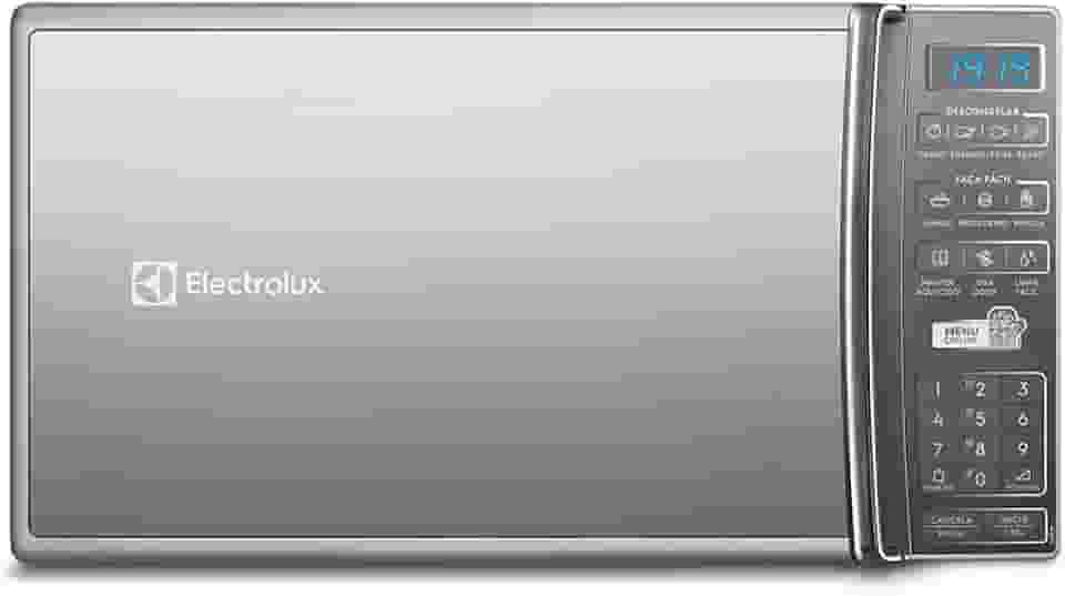Micro-ondas Electrolux 27L cor Inox Espelhado com 55 receitas pré-programadas (MS37R) - 220V
