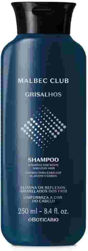 O BOTICARIO MALBEC CLUB CABELOS GRISALHOS SHAMPOO 250ml