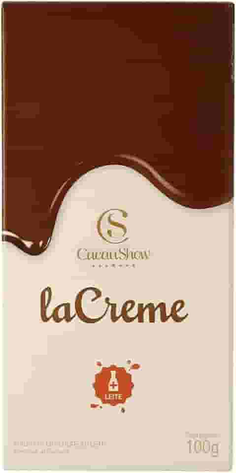 Tablete laCreme ao Leite 100g Cacau Show
