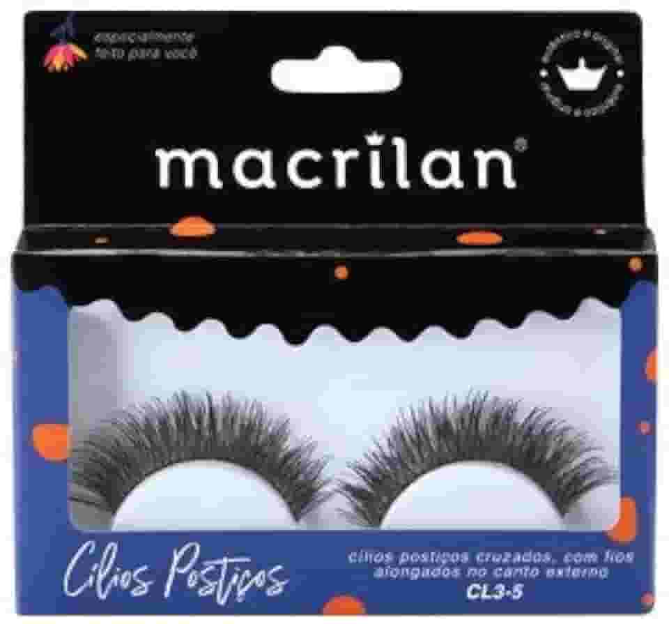 Macrilan Cílios Postiços - Fios Cruzados - Cl3-5