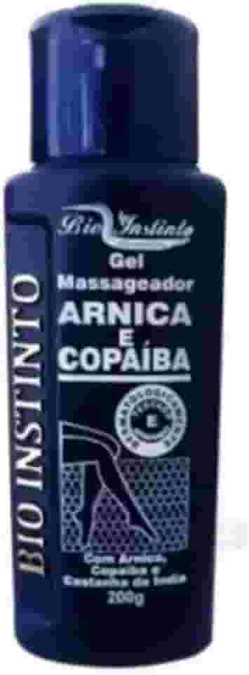Gel Arnica e Copaíba 200g – Alívio Dores Musculares, Pernas Cansadas, Anti-inflamatório