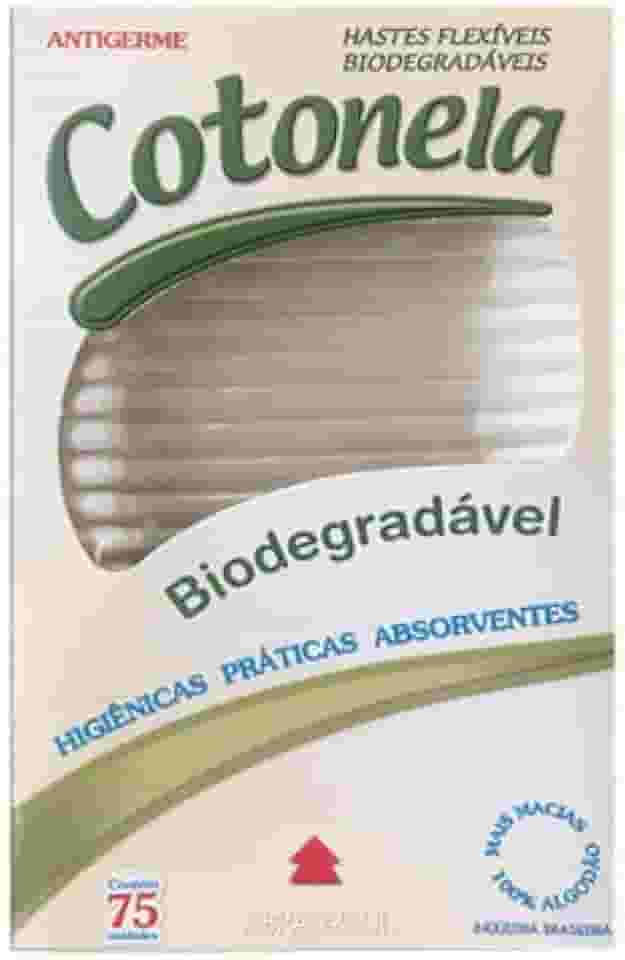 COTONELA Hastes Flexíveis Cotonela Biodegradavel 75 Unid