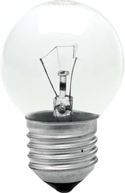 TASCH.LAMPADA BOLINHA CLARA 40W X 127V