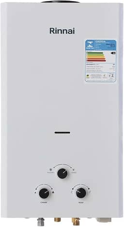 Rinnai M15-15 litros GLP Branco - Aquecedor de Água a Gás Mecânico REU-M150 CFH