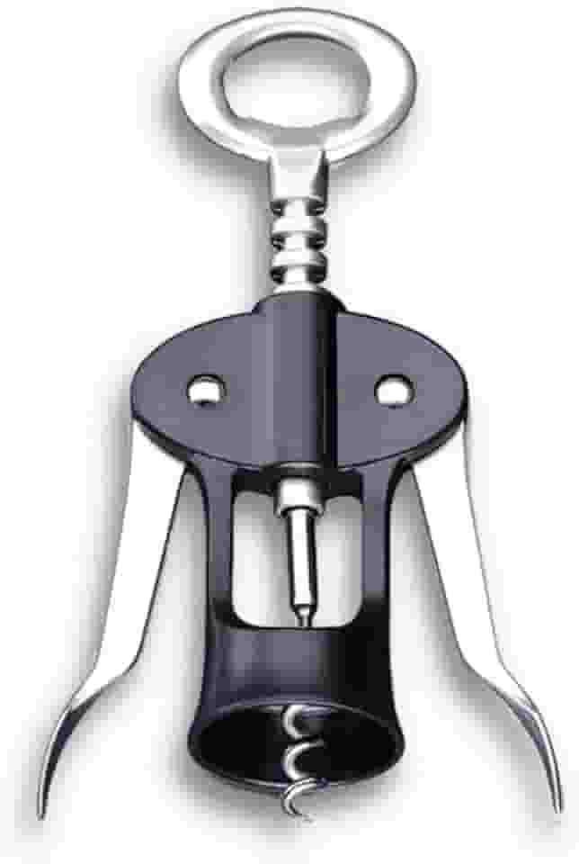 Brinox - Saca Rolhas Aço Inoxidável - Preto