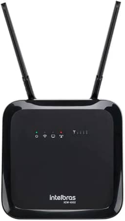 Interface Celular 4G WiFi ICW 4002 Preto Intelbras