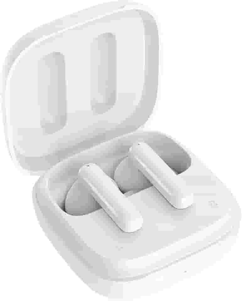 Fone Bluetooth QCY T13 ANC, Fone de Ouvido Sem Fio Bluetooth 5.3 com Cancelamento de Ruído Ativo, 30h Brincadeira, BRANCO