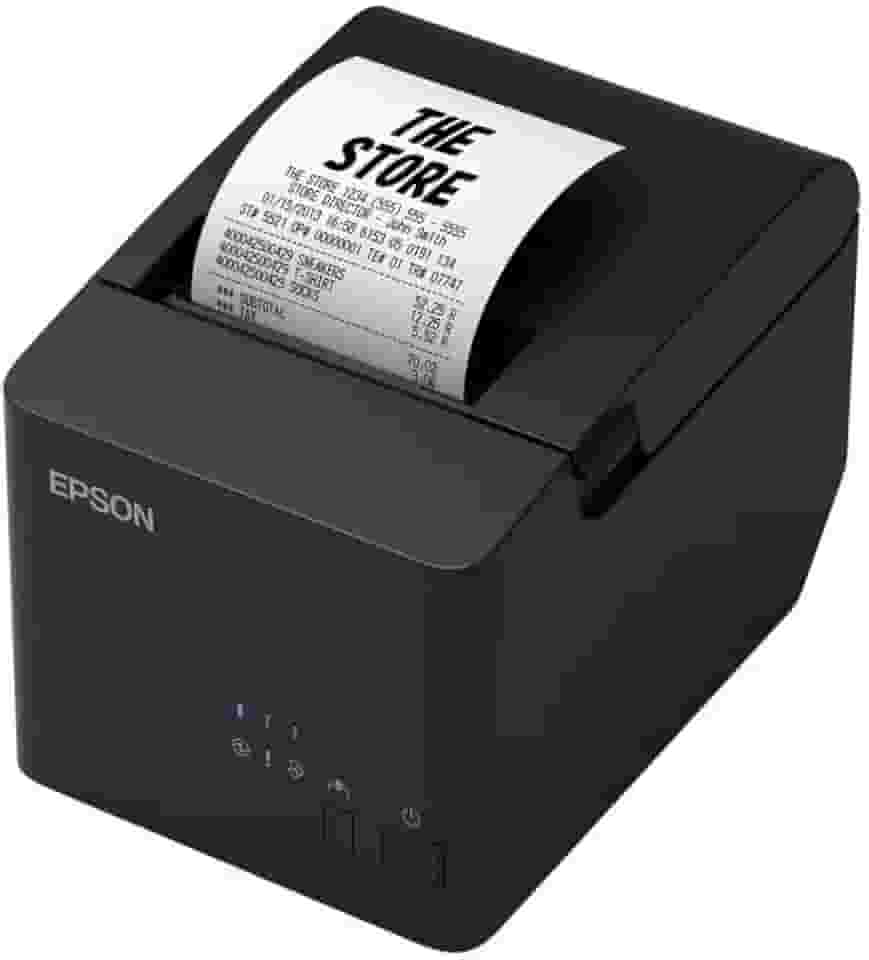 Epson TM-T20X II, Impressora Térmica Não Fiscal, Guilhotina Automática, Conexão Ethernet, 80mm