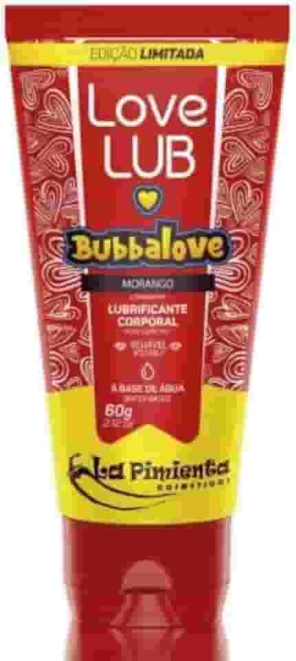 LUBRIFICANTE LOVE LUB MORANGO - EDIÇÃO LIMITADA LOVE LUB 60g - LA PIMIENTA