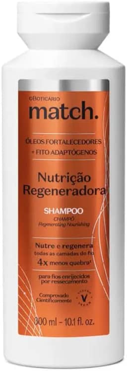 Shampoo Match Nutrição Regeneradora 300ml