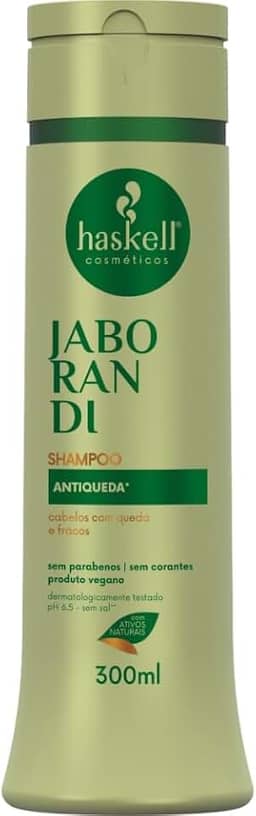 Shampoo de Jaborandi e Carqueja, Haskell, 300 ml