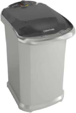 Colormaq Maquina de Lavar Roupa Semi Automatica Tanquinho 6kg LCT6 Prata 127V