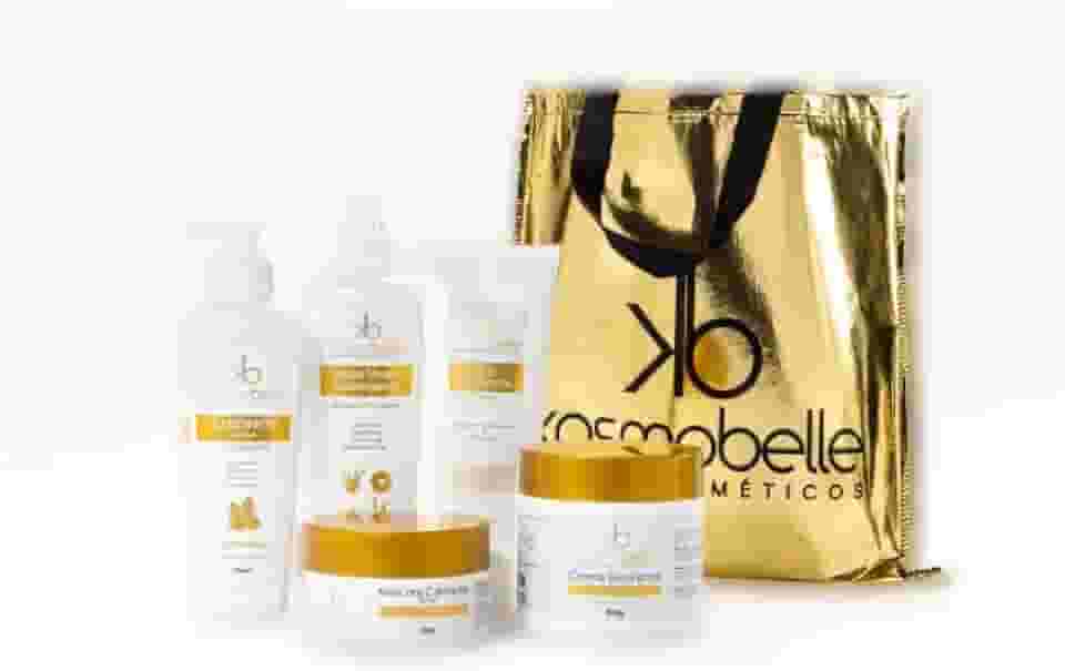 Kit de Limpeza de Pele Profissional Kosmobelle | Sabonete + Esfoliante + Loção Tônica + Emoliente + Máscara Calmante | Uso Profissional e Doméstico