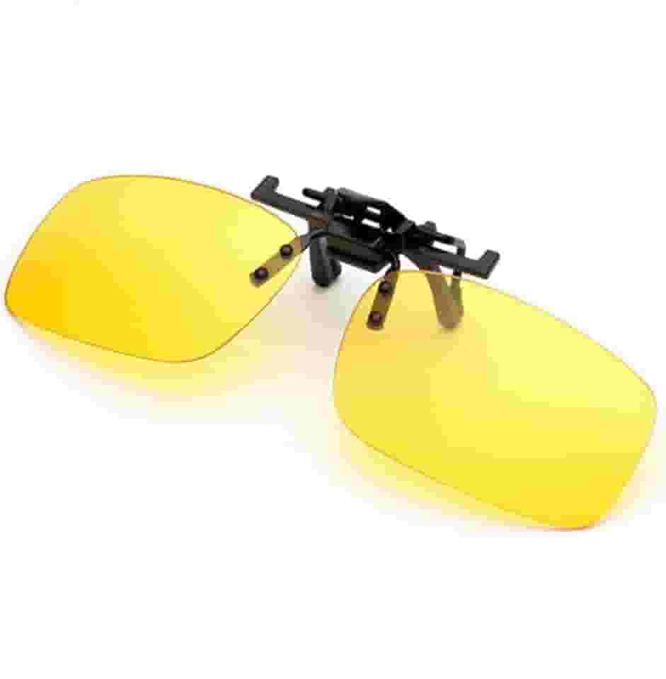 Clip On Para Oculos Lente Sobrepor Dirigir A Noite Bike Pesca Polarizado Proteção Uv400