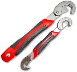 Kit 2 Chaves Para Tubos Universal Boca Mestra 9 A 32mm Aço