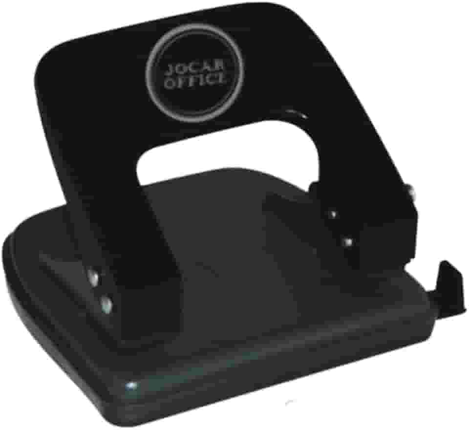 Perfurador de Metal 2 Furos Para 20 Folhas Leonora, Preto