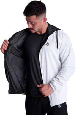 Jaqueta Corta Vento Masculina Imperméavel Forrada Esportiva Proteção Contra Chuva Type One