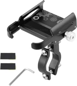 Suporte Celular Moto e Bicicleta Bike Universal Em Alumínio Rotação 360° - ROCCAMARE.