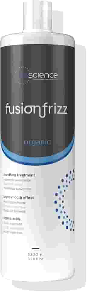 Fusionfrizz Organicplastia Escova Progressiva 1L - Alisamento Natural, Sem Formol, Redução de Volume, Hidratação, Brilho e Reconstrução Capilar Profunda (1000 ml)