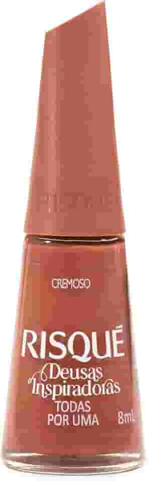 Esmalte Risqué Deusas Inspiradoras Todas Por Uma Nude Terroso 8 ml, Risqué