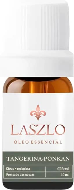 Óleo Essencial Tangerina-Ponkan GT Brasil 10ml – Aroma Cítrico e Frutado