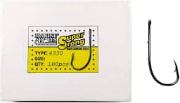 Anzol Marine Sports Super Strong 4330 Nº 14 - Caixa 100un