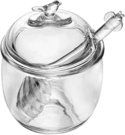 WOLFF - Meleira com Pegador e Tampa Bird 150ml Cristal Ecológico