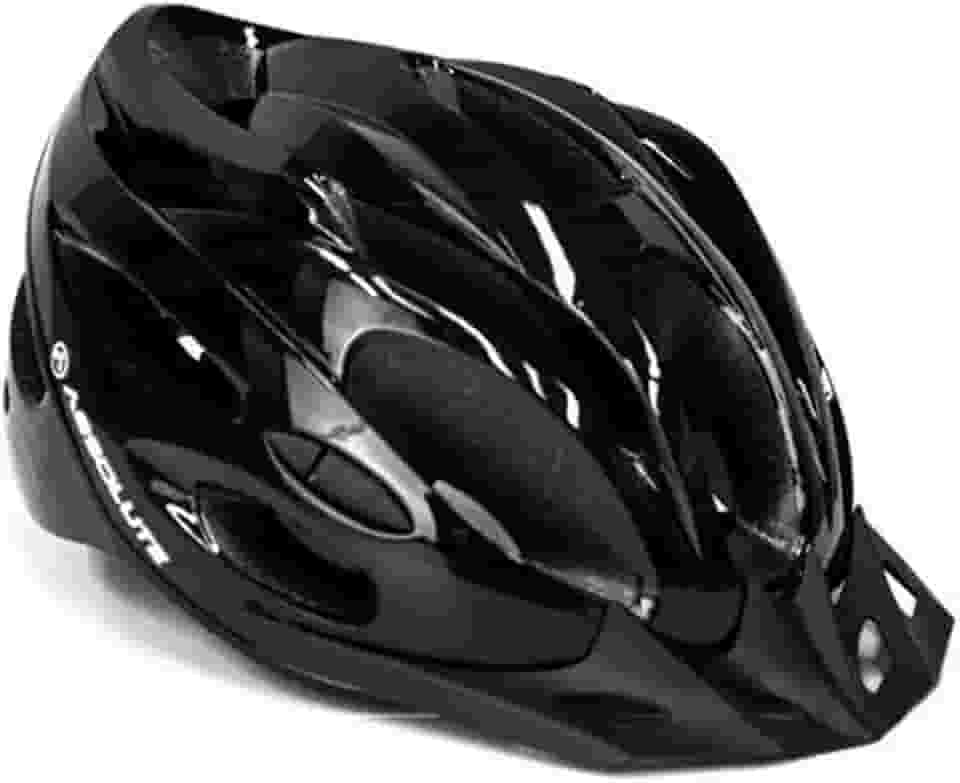 Capacete Ciclismo Absolute Nero Preto com luz Led Traseira Pisca
