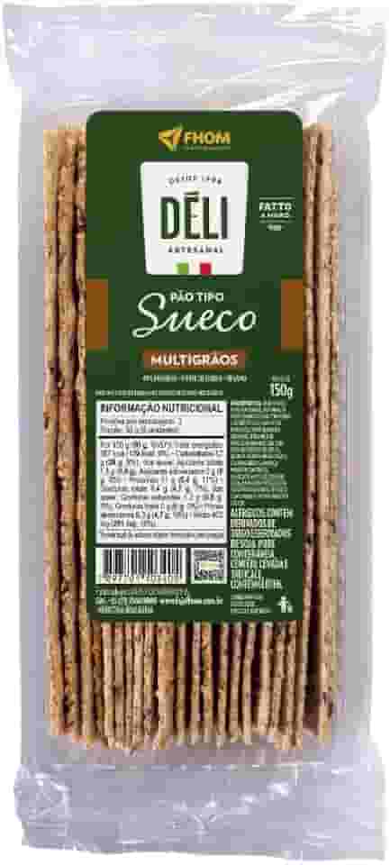 Pão Sueco Multigrãos Déli Artesanal 150g FHOM