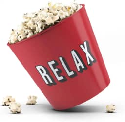 Balde de Pipoca 3,5 litros RELAX - Beek - Vermelho