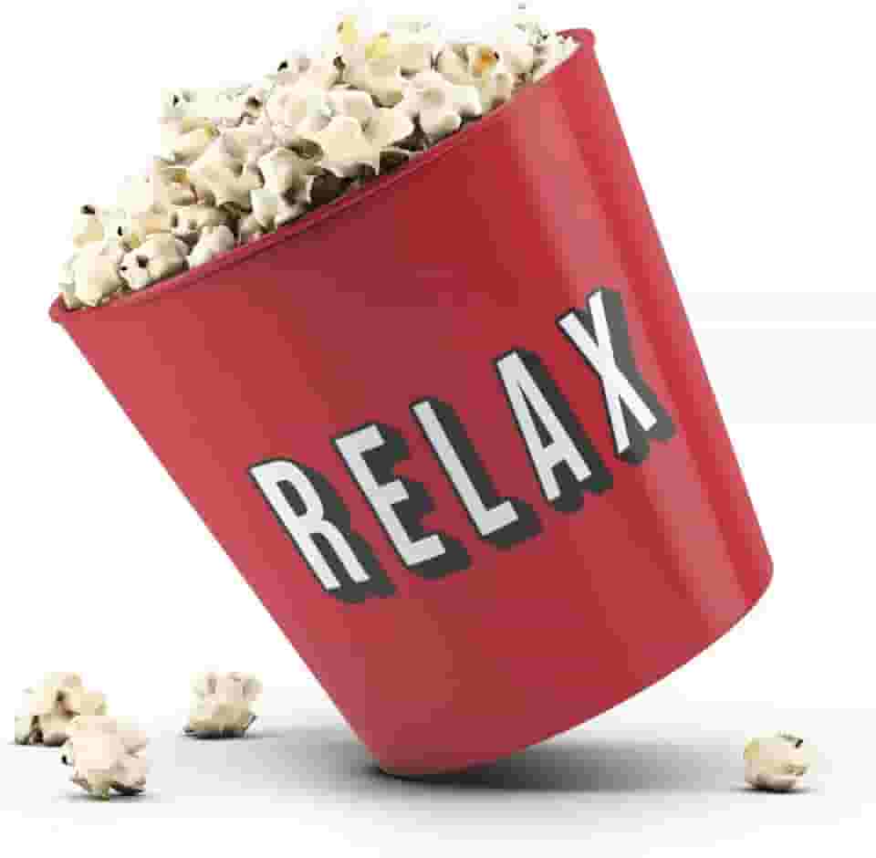 Balde de Pipoca 3,5 litros RELAX - Beek - Vermelho