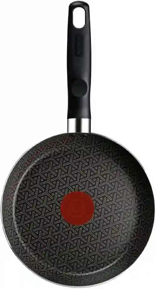 Frigideira Rochedo Robusta Grafite 20cm com Antiaderente Resist 3X, Reforçado com Partículas Minerais, Alta Espessura, Base Limpa Fácil e Thermo-Sinal