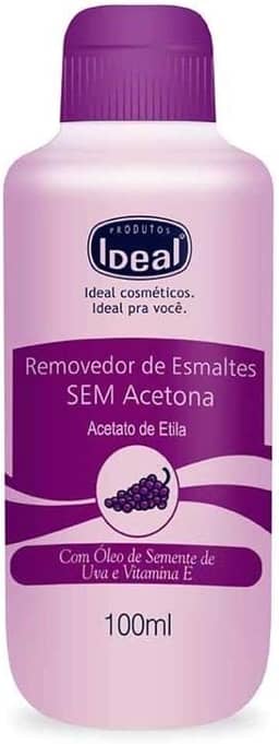 Removedor Sem Acetona 100Ml - Ideal