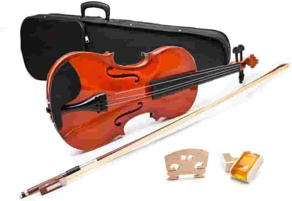 Violino Acústico 4/4 Arco Breu Cavalete Mdf Estojo