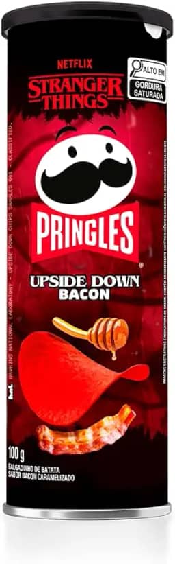 Batata Pringles Stranger Things Bacon 100g