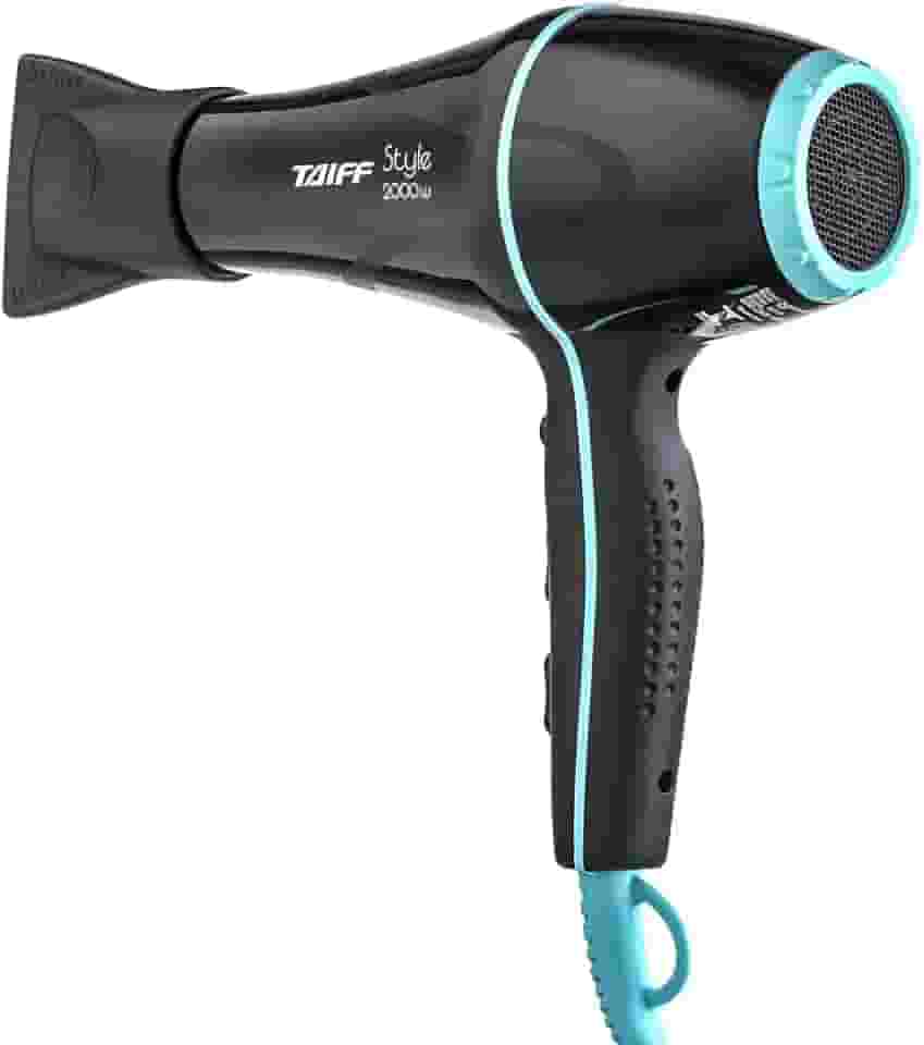 Secador 2000w 127v, Taiff, Style 333, Preto, Pequeno