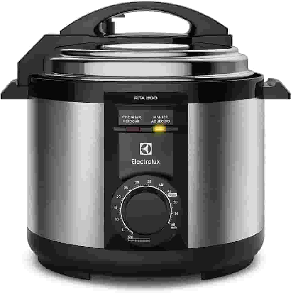 Panela de pressão elétrica, PCE20, 5L, Inox, 220V, Electrolux