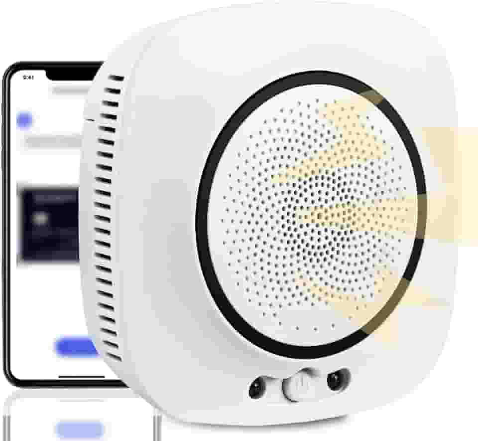 100-240V, Som de 75 dB, Detector De Fumaça Sem Fios Autônomo E APP, Sensor de Inteligente WiFi, Intelligent Air Housekeeper de Qualidade Do Ar, Gás de Sensor de Autônomo Fio Alarme, Não Inclui Pilhas