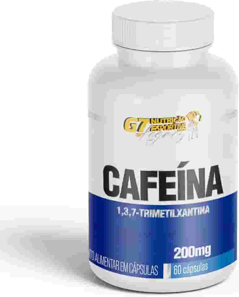CAFEÍNA 200MG CAPS TERMOGÊNICO - G7 NUTRIÇÃO ESPORTIVA LEGACY