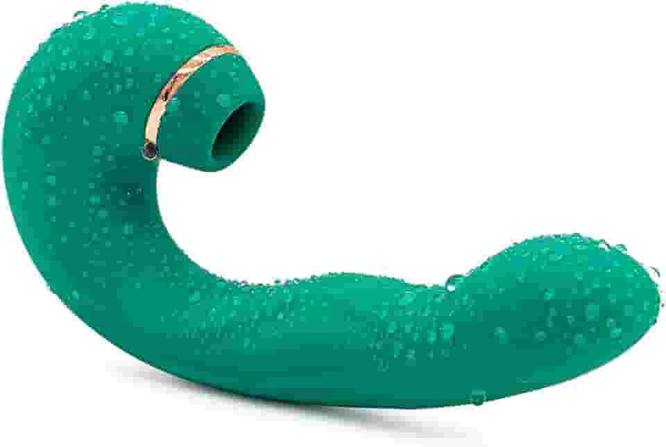 Vibrador Estimulante do Clitóris com Pulso de Ar - Tecnologia e Vibração de Ondas de Pressão de Sucção do Clitóris Sem Contato, à Prova d'Água, Recarregável CA3Ab