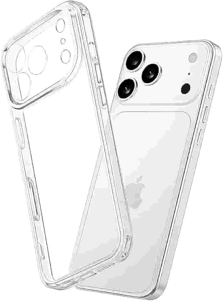 Capa Capinha Case Transparente para iPhone – Flexível, Leve e Proteção Antiimpactos (iPhone 17 Pro)